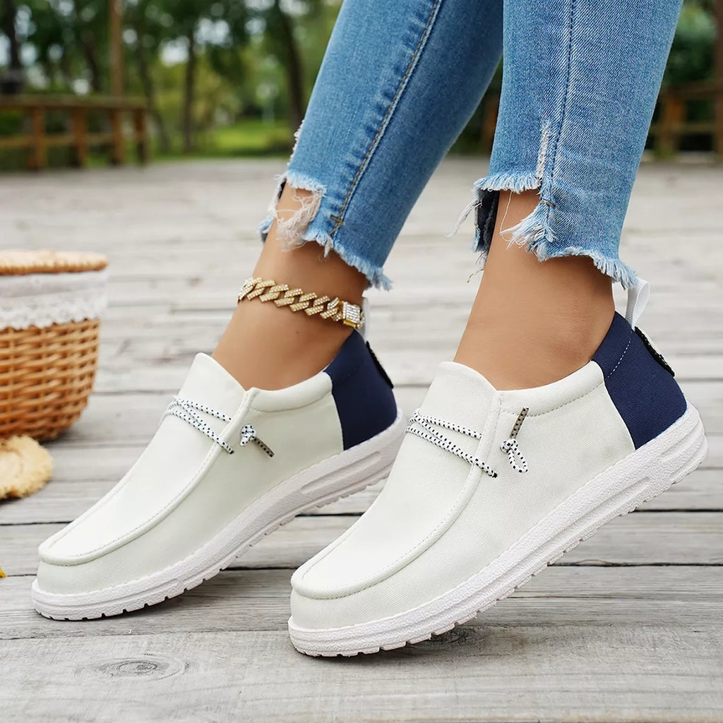 Round Toe Slip-Ons