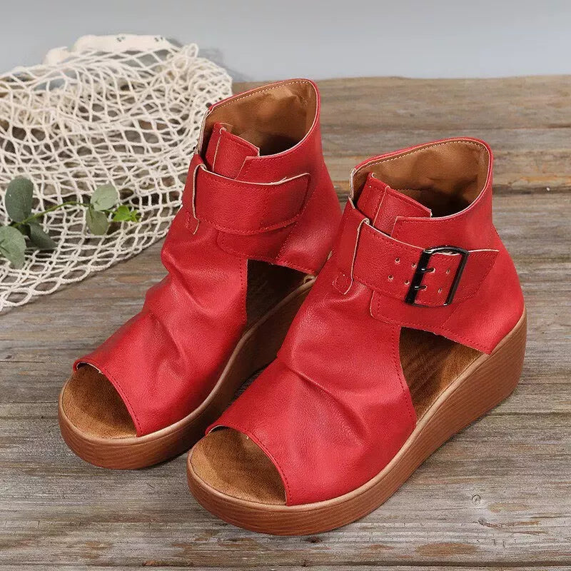 Open Toe Wedge Sandals