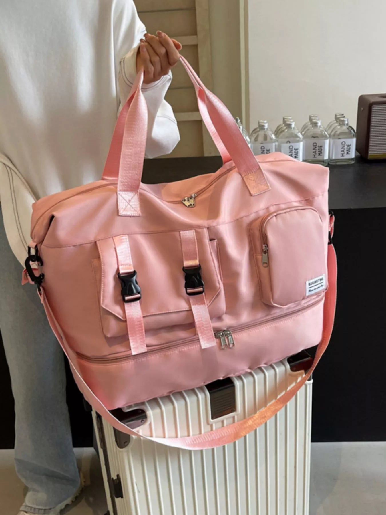 Large Capacity Multi-Pocket Travel Bag