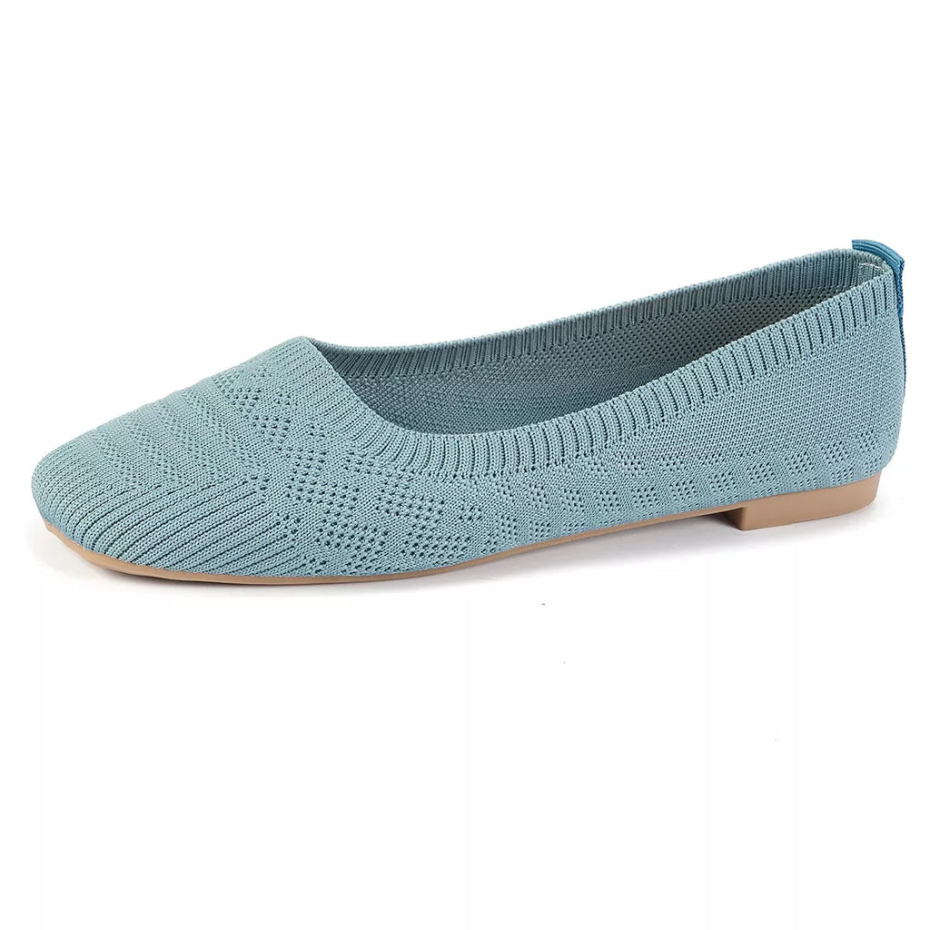 Square Toe Slip-Ons