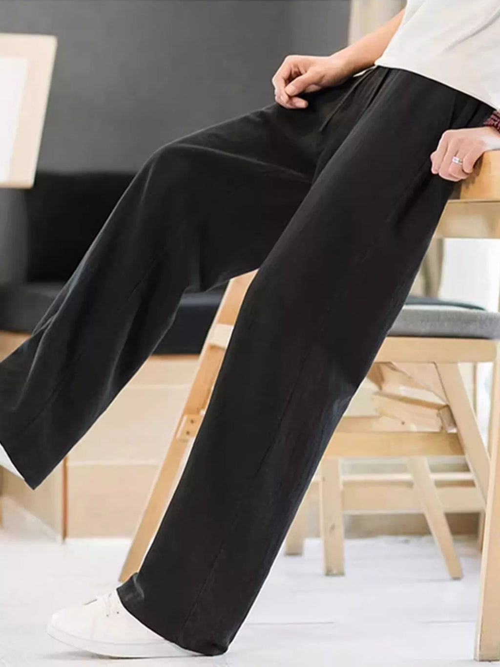 Men's Plus Size Casual Drawstring Pants