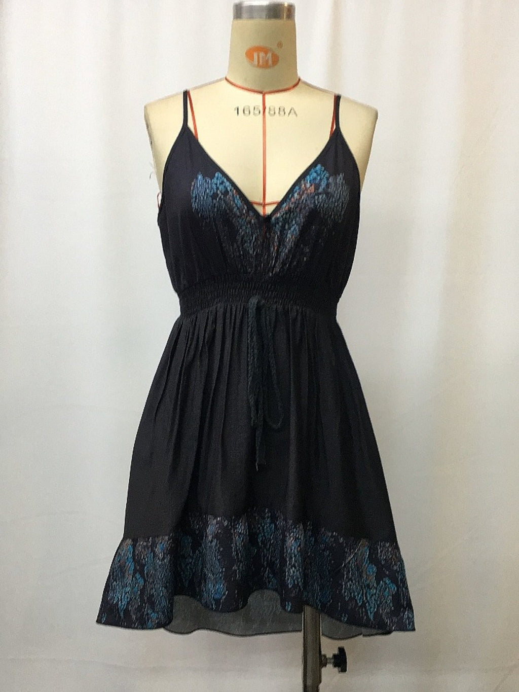 V-Neck Floral Mini Cami Dress