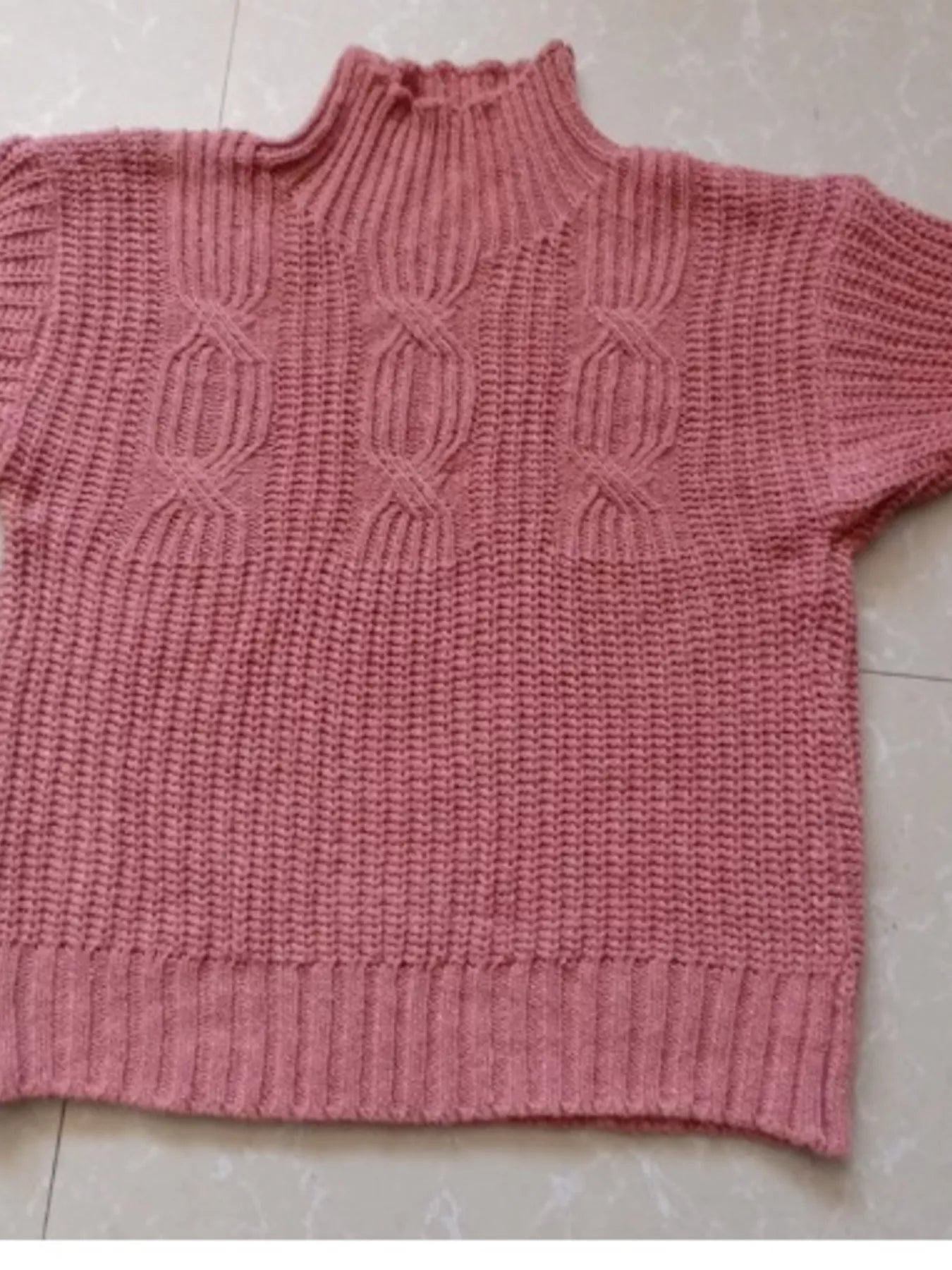 Full Size Turtleneck Long Sleeve Sweater Plus Size