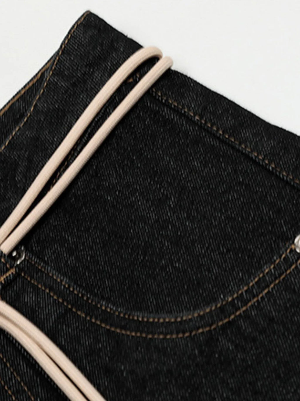 Men's High-Waisted Wide-Leg Jeans