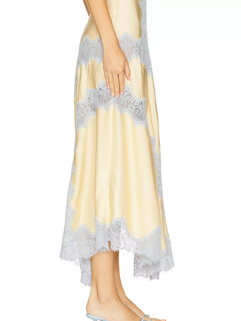 Lace Detail Cami and Skirt Set