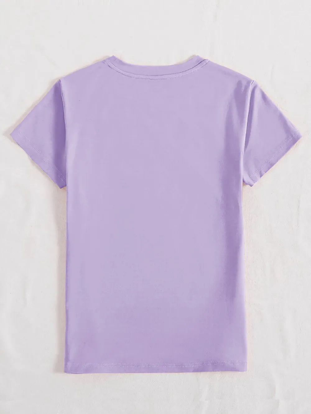 Graphic Round Neck Short Sleeve T-Shirt