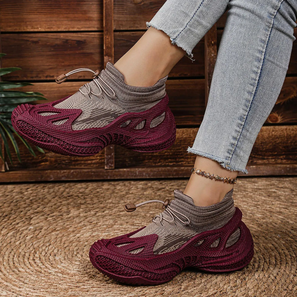 Lace Up Mesh Athletic