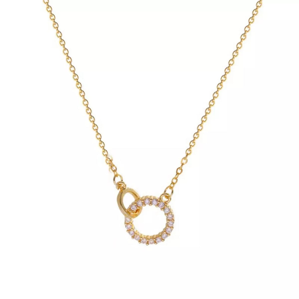 925 Sterling Silver Zircon Pendant Necklace