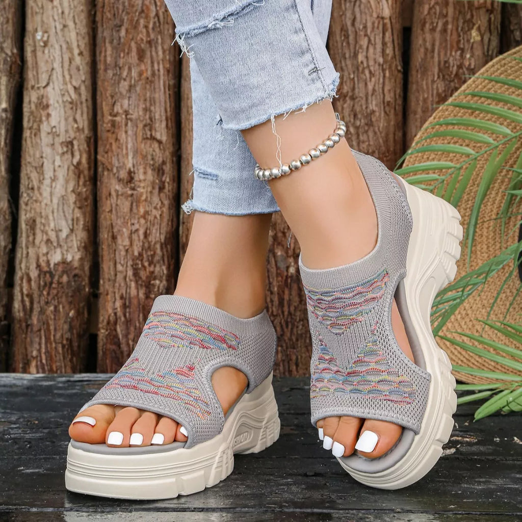 Open Toe Platform Sandals