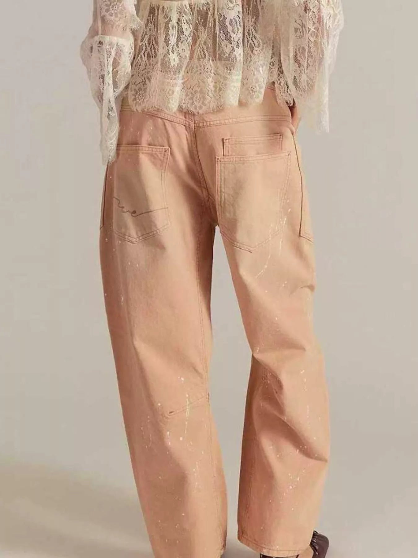 Washed Relaxed Fit Jeans