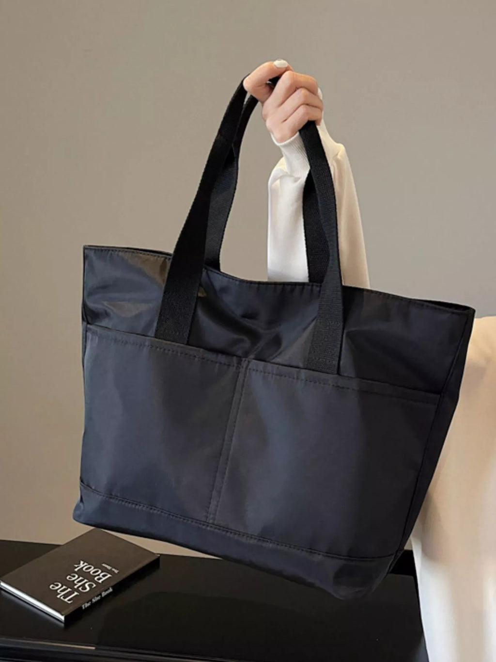 Oxford Cloth Shoulder Bag