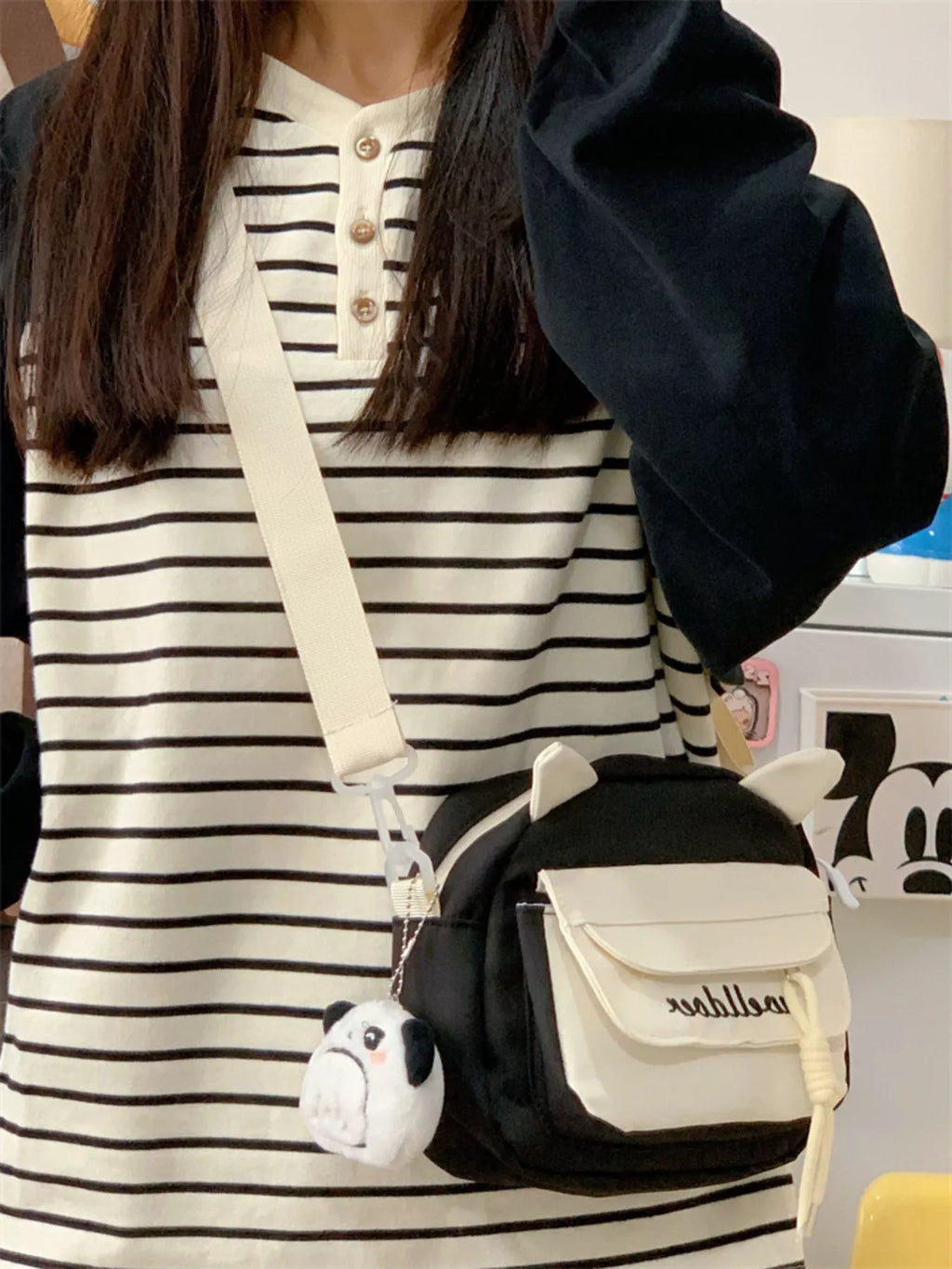 Adjustable Strap Crossbody Bag