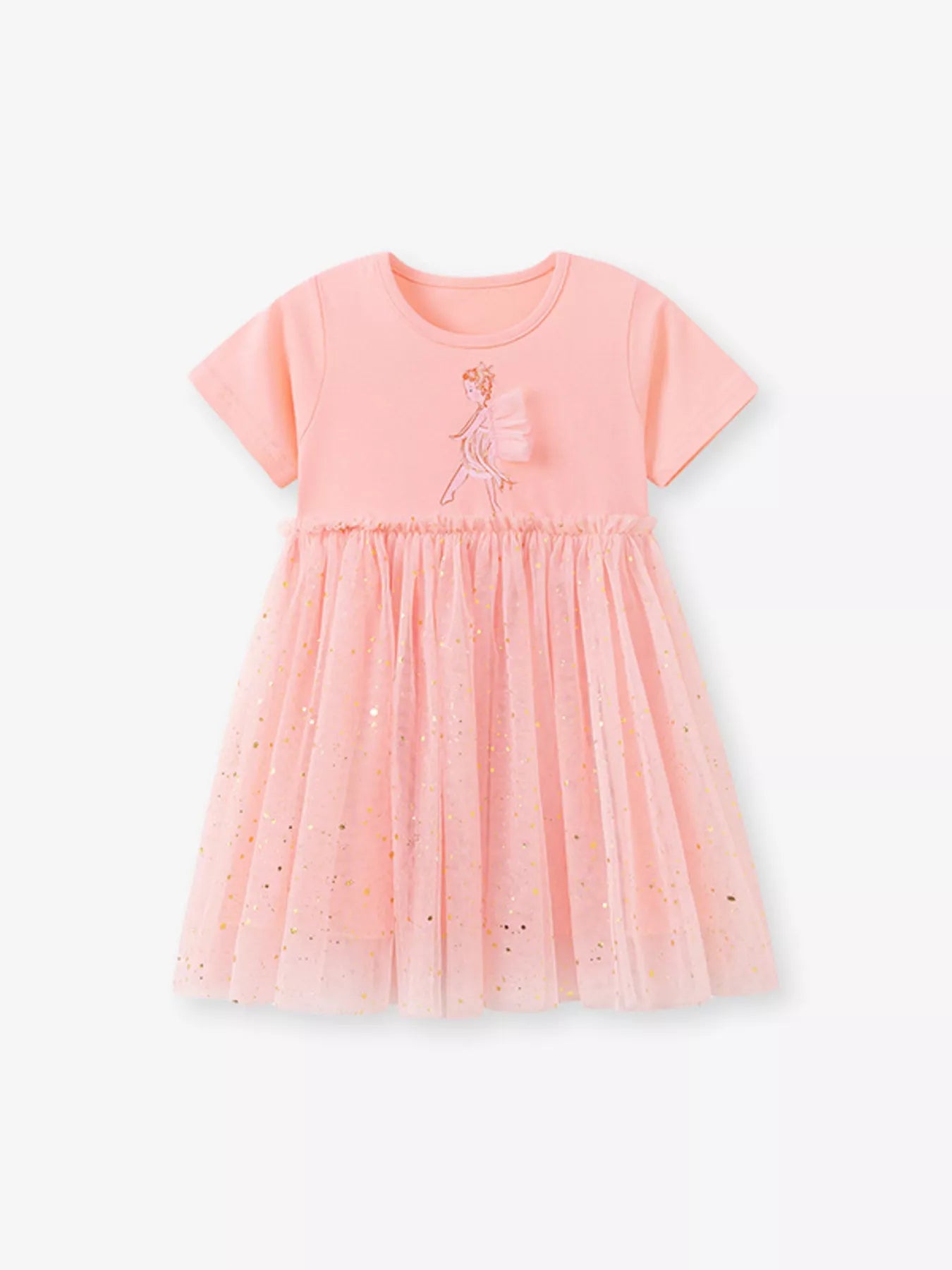 Children's Fairy Short Sleeve Tulle Dress