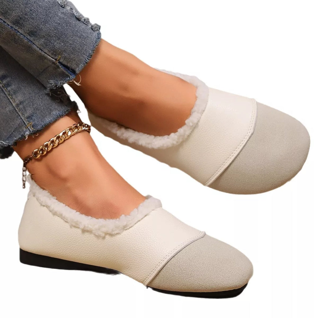 Plush-Lined Slip-Ons