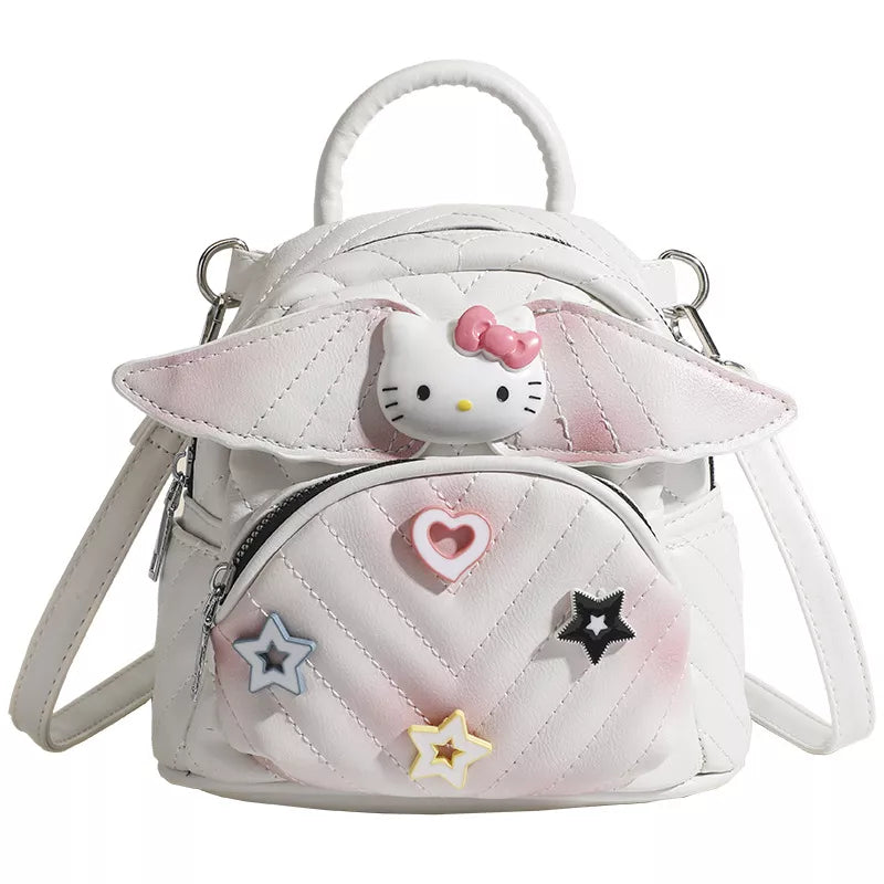 Wings Leather Backpack Bag