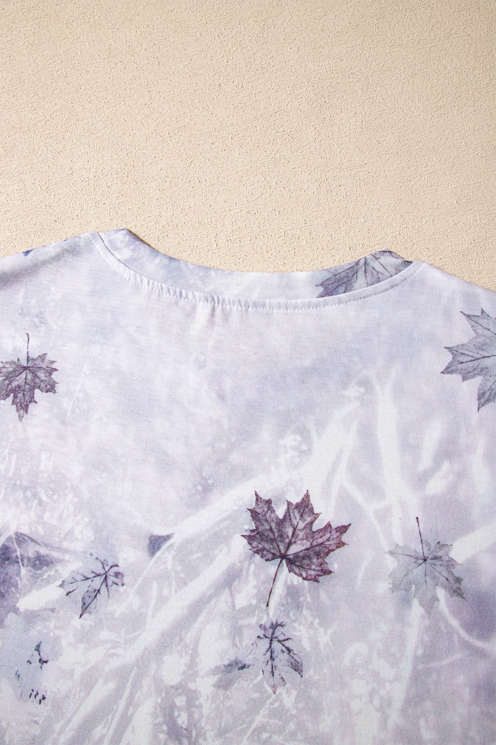 Camouflage Woodland Print Drop Shoulder Tunic Tee
