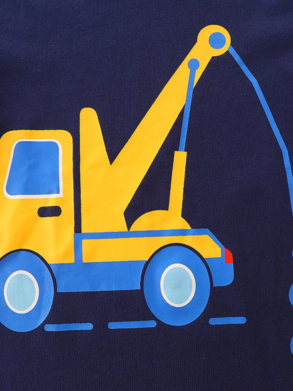 Children's Truck Graphic Long Sleeve T-Shirt