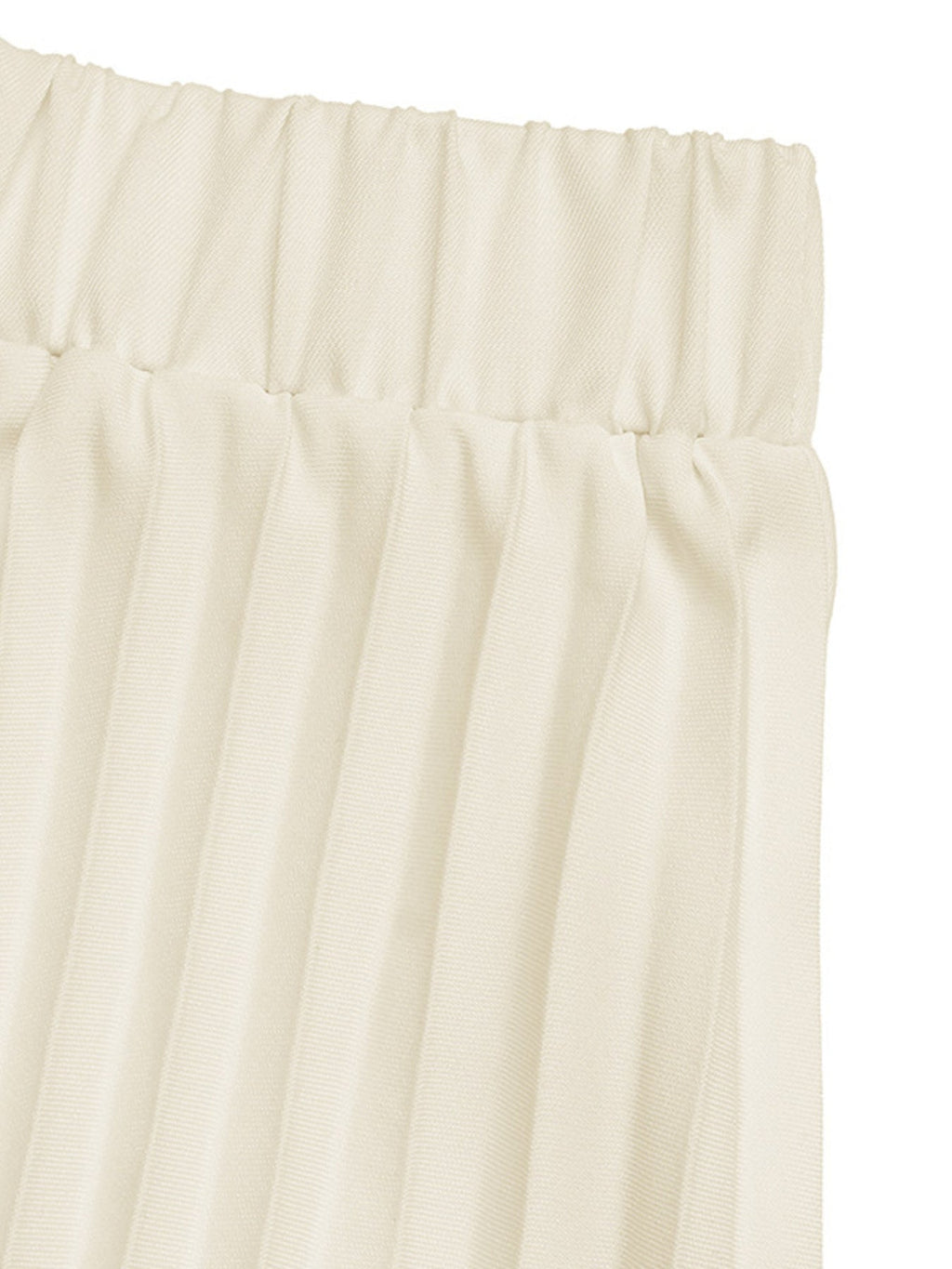 Sleeveless Vest and Pleated Maxi Skirt Set