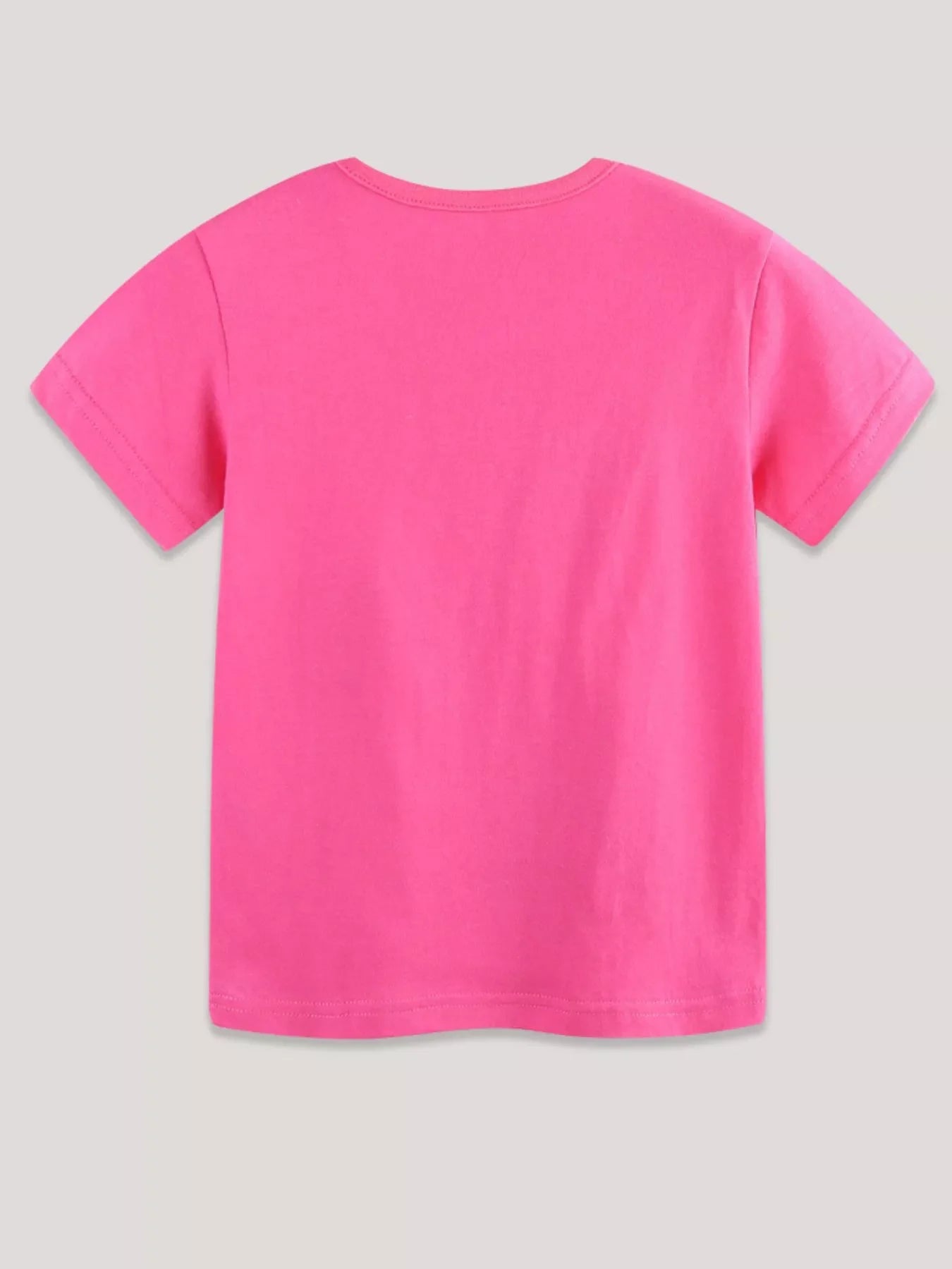 Children's Heart & Rainbow Round Neck Tee