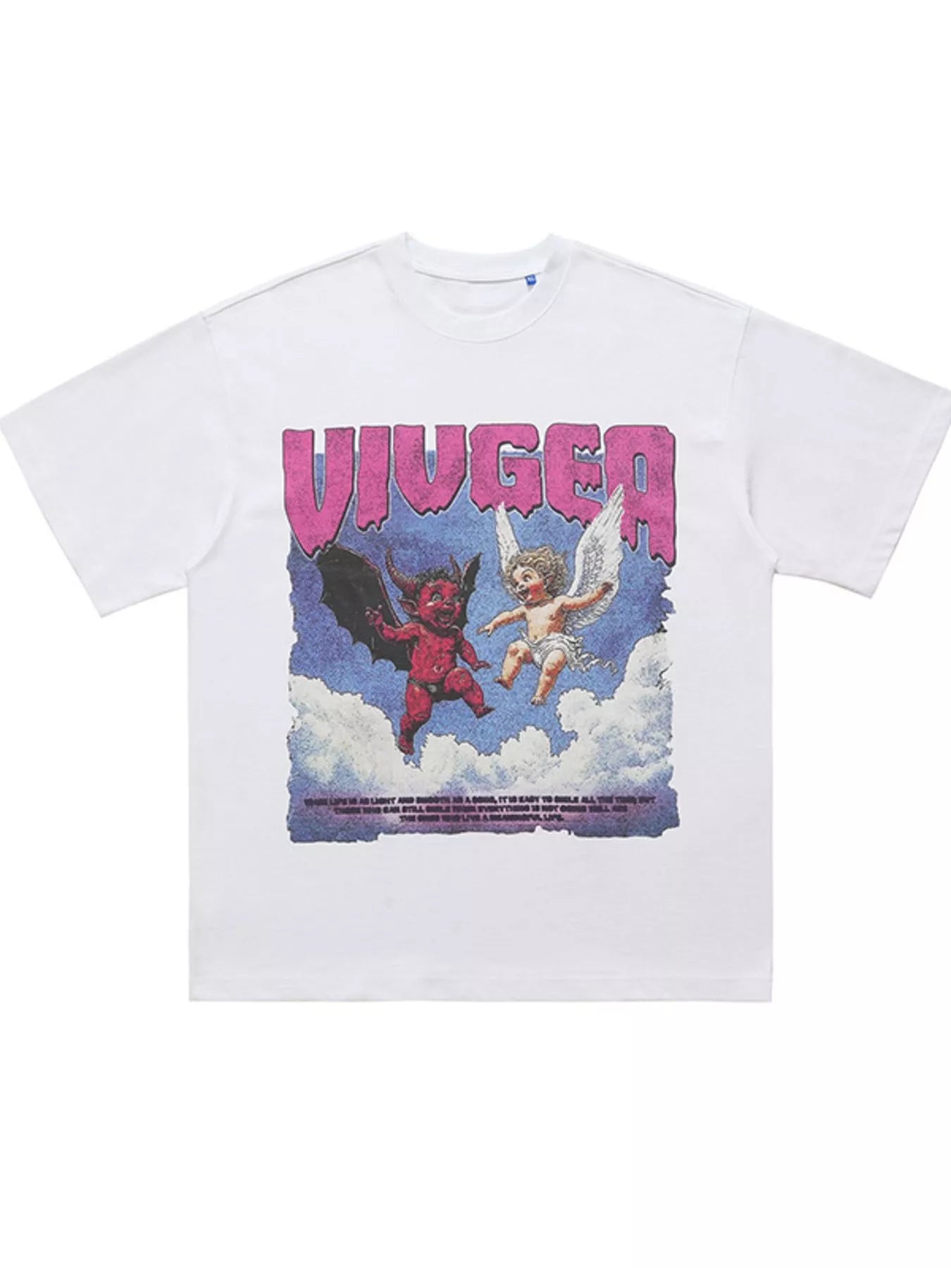 Men's Graphic Round Neck Short Sleeve T-Shirt