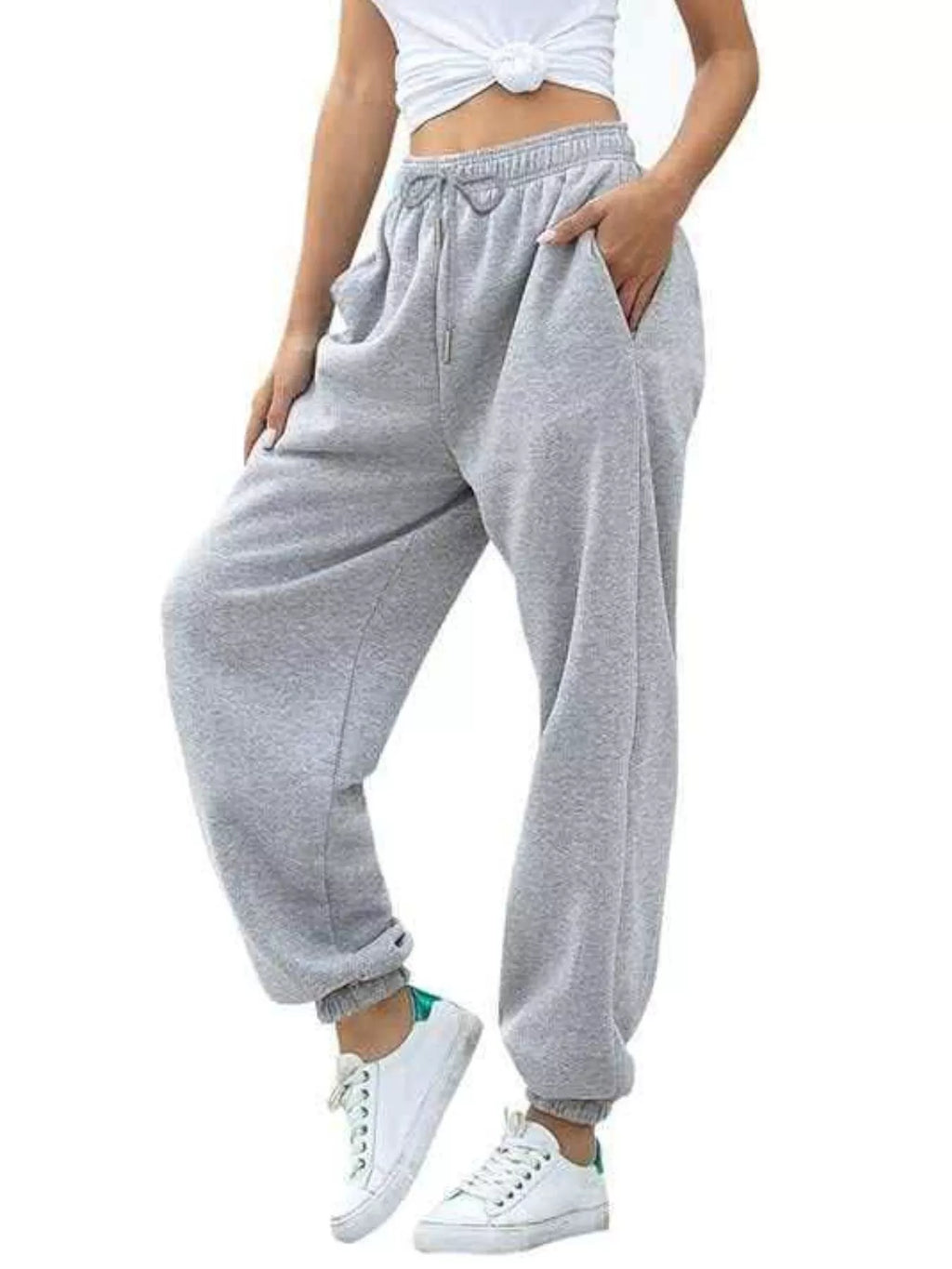 Loose Fit Drawstring Joggers