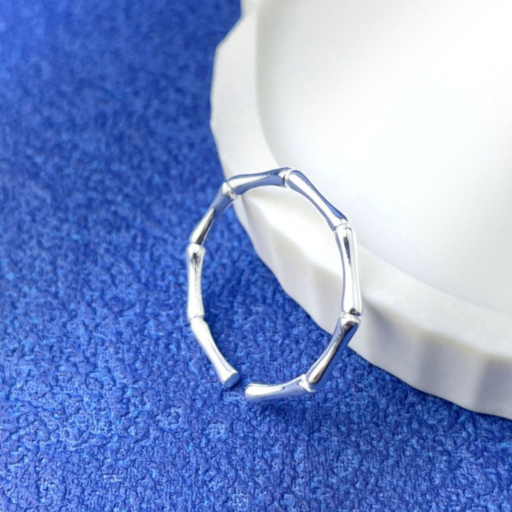 925 Sterling Silver Branch Open Ring