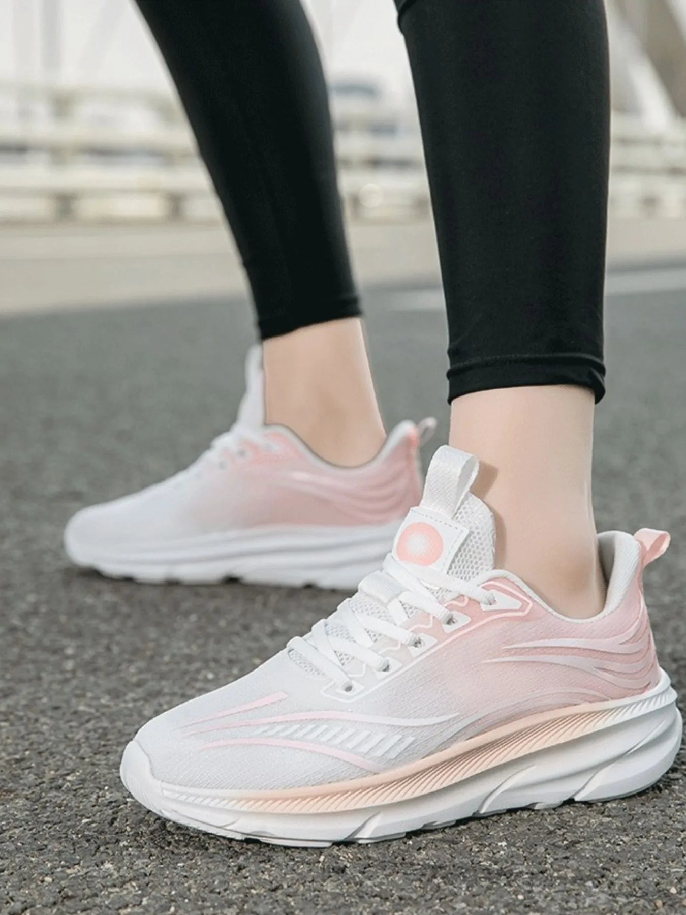 Gradient Colorful Breathable Athletic