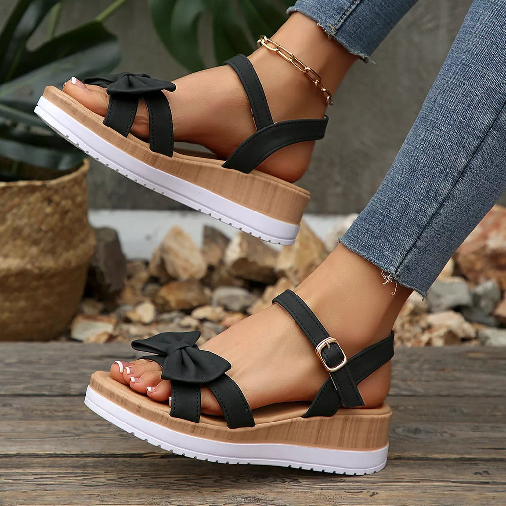 Open Toe Wedge Sandals