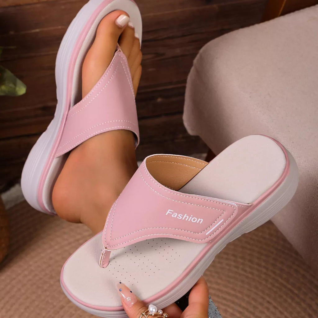 Toe Post Platform Sandals