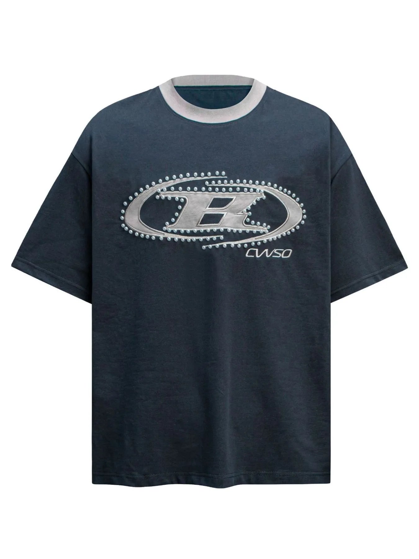 Men's Pearl Detail Short Sleeve T-Shirt