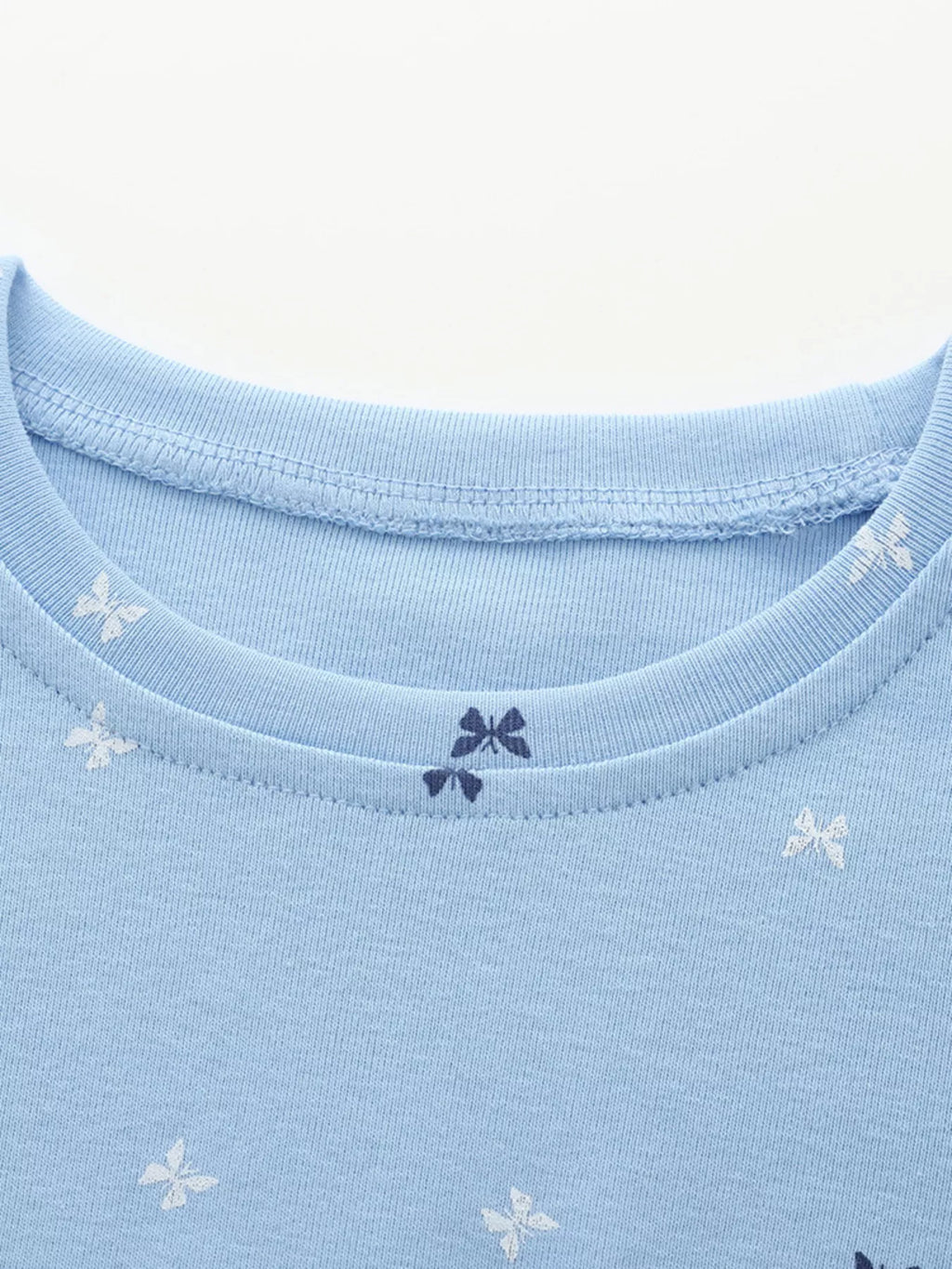 Children's Butterfly Round Neck Tulle Dress