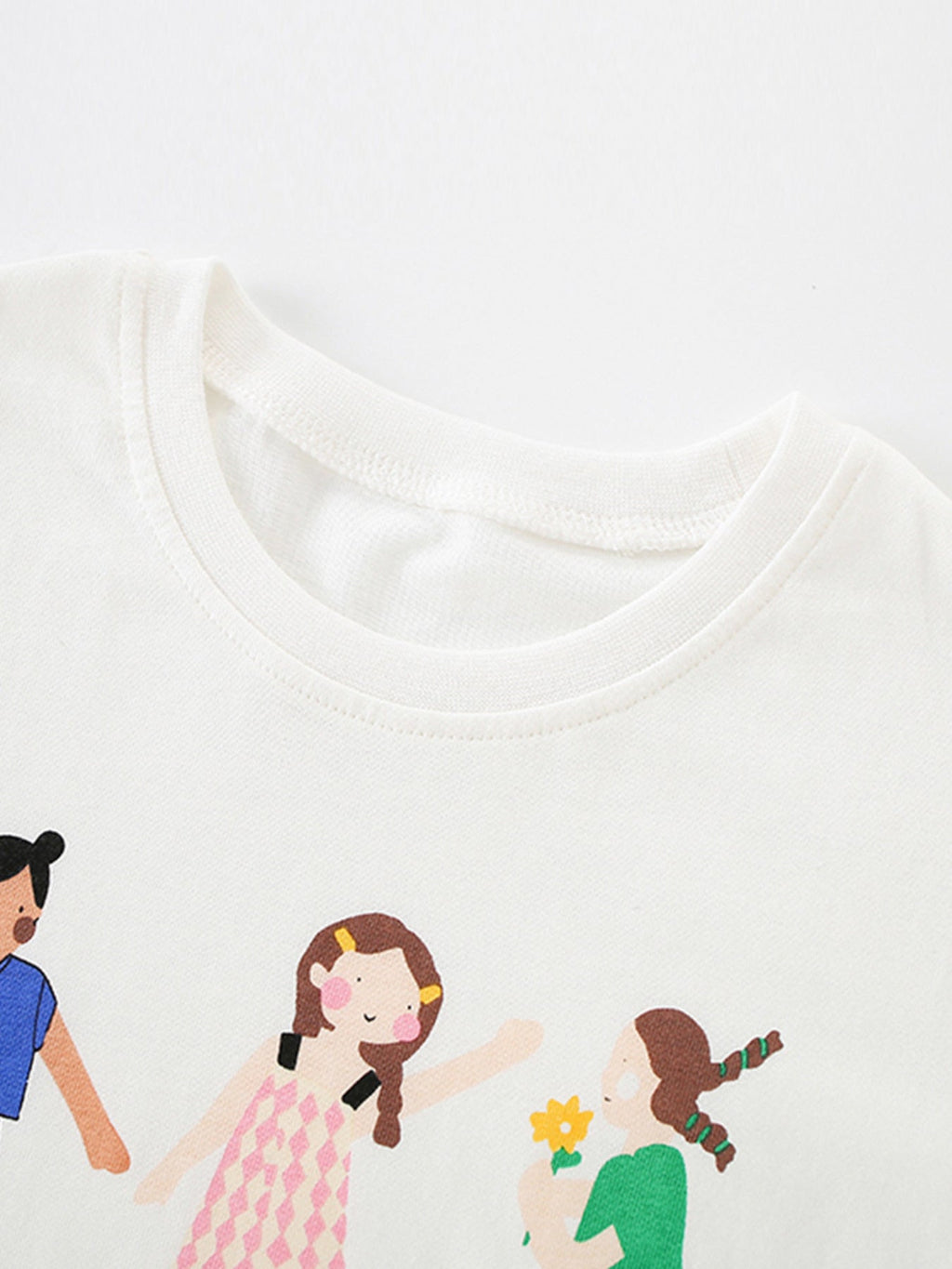 Children's Graphic Tee & Checkered Shorts Set
