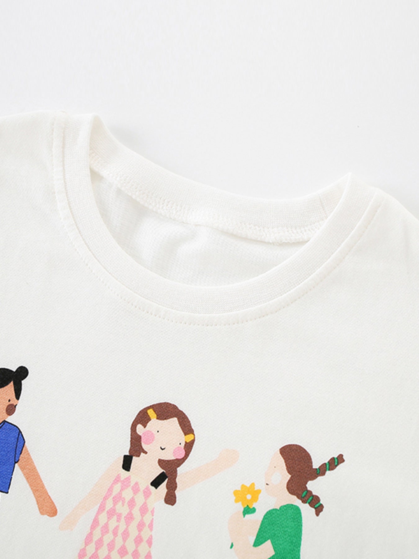 Children's Graphic Tee & Checkered Shorts Set