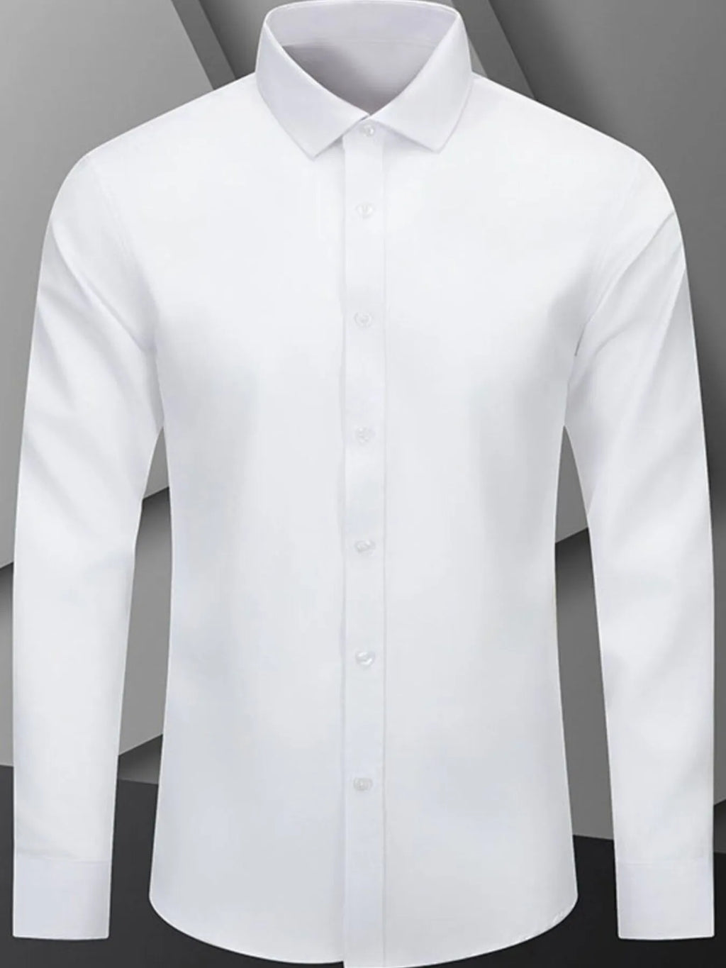 Men's Full Size Button Up Long Sleeve Shirt Plus Size