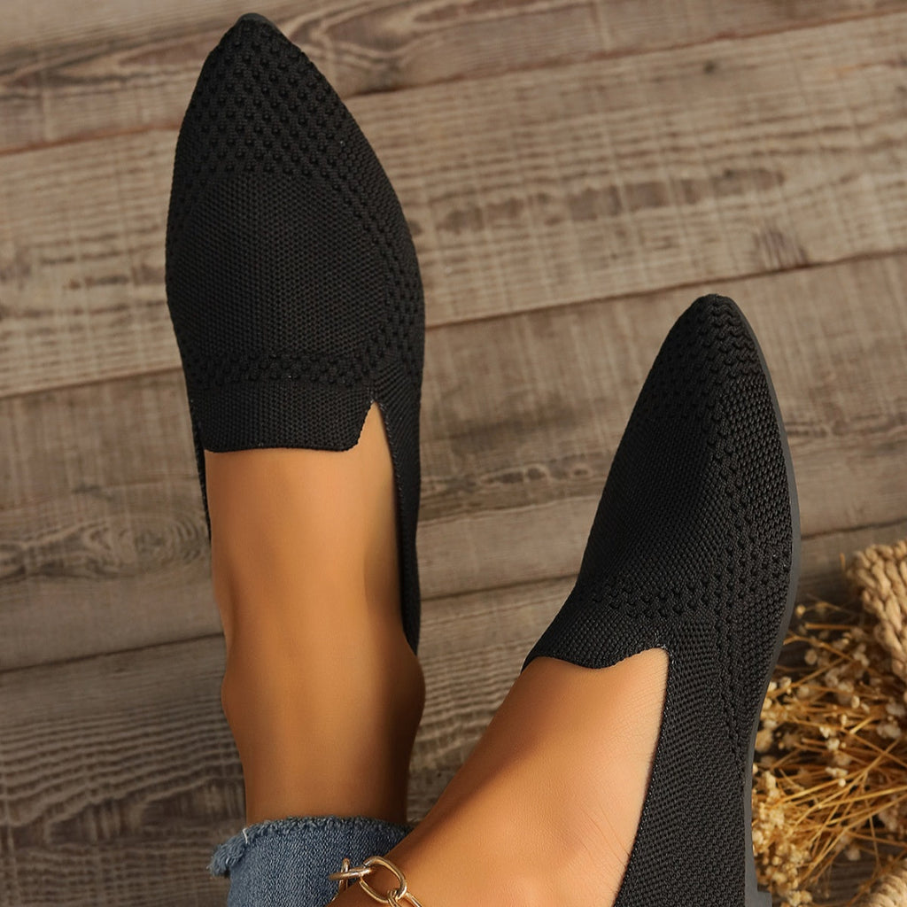 Pointed-Toe Slip-Ons