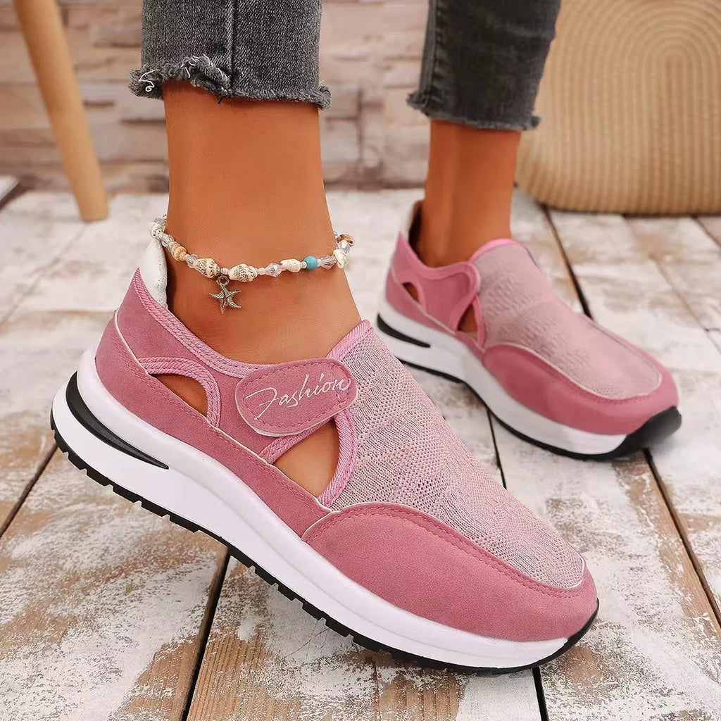 Breathable Cutout Slip-Ons