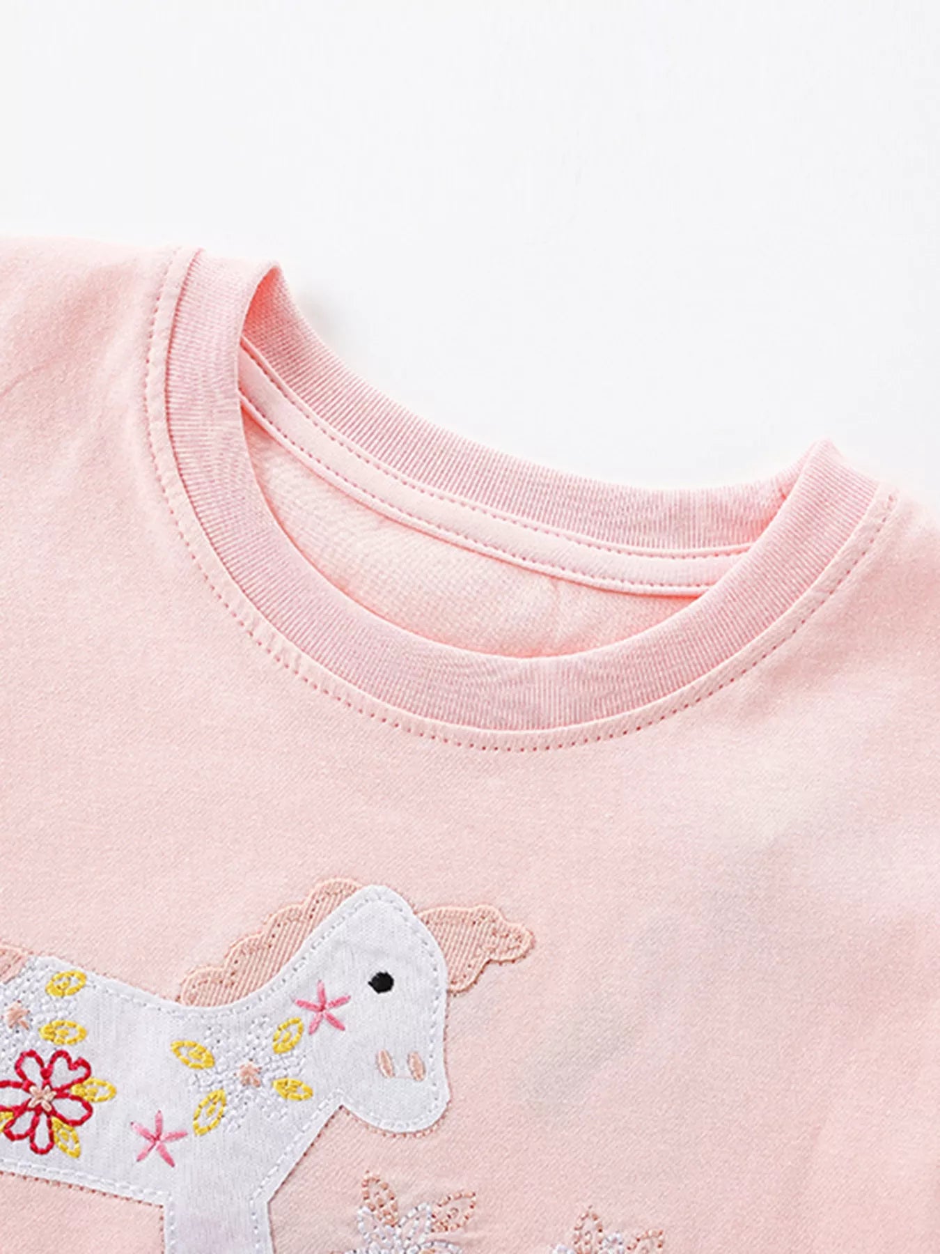 Children's Unicorn Ruffle Sleeve Dress
