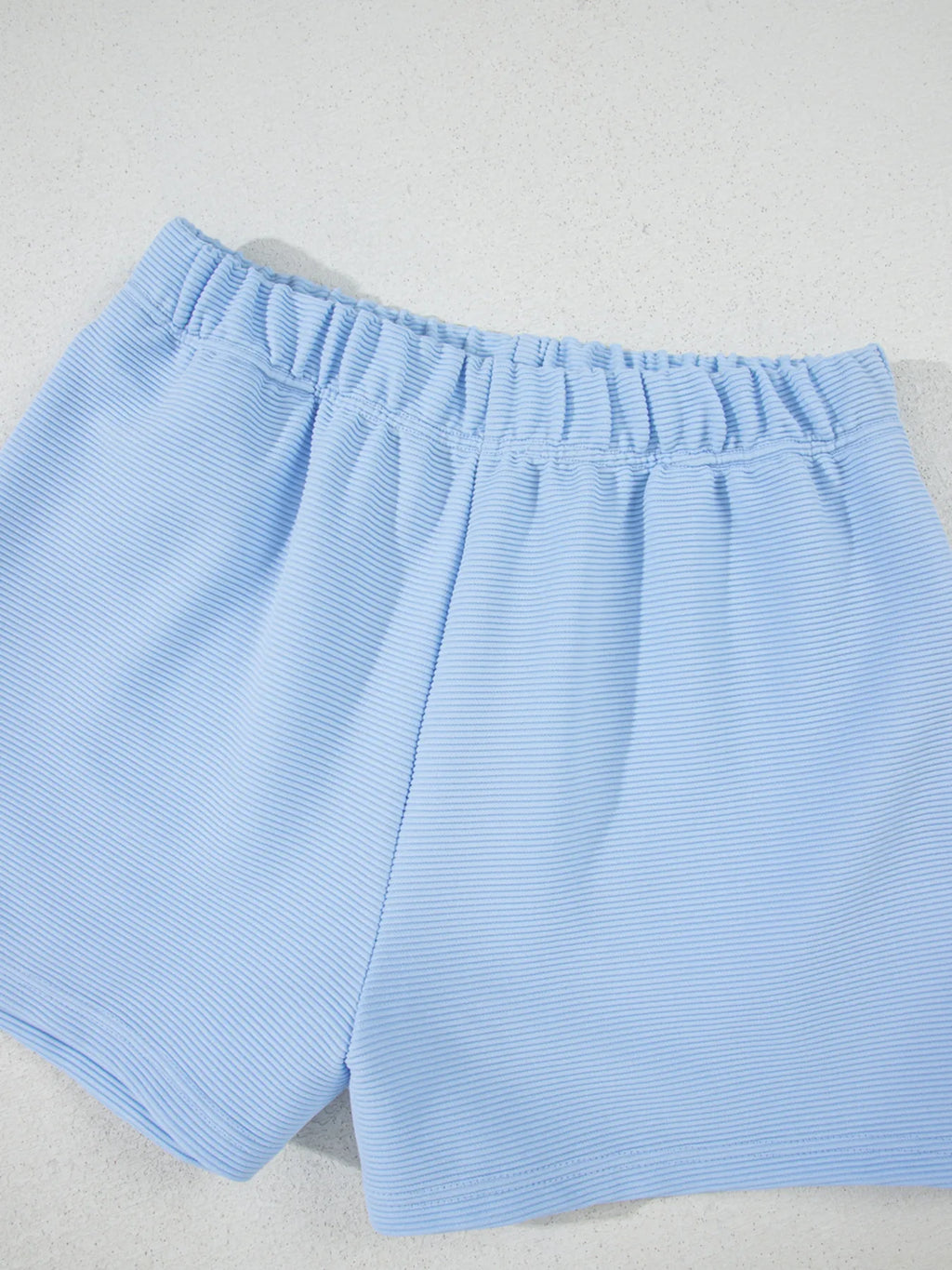 Half Zip Short Sleeve Polo and Shorts Set