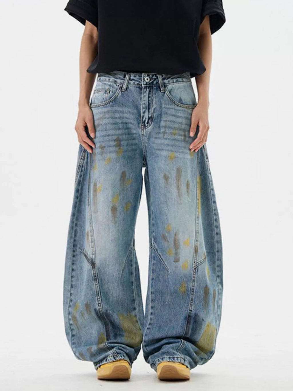 Men's Wide Leg Jeans