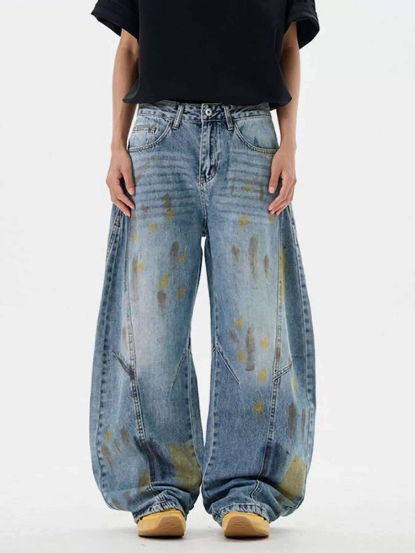 Men's Wide Leg Jeans