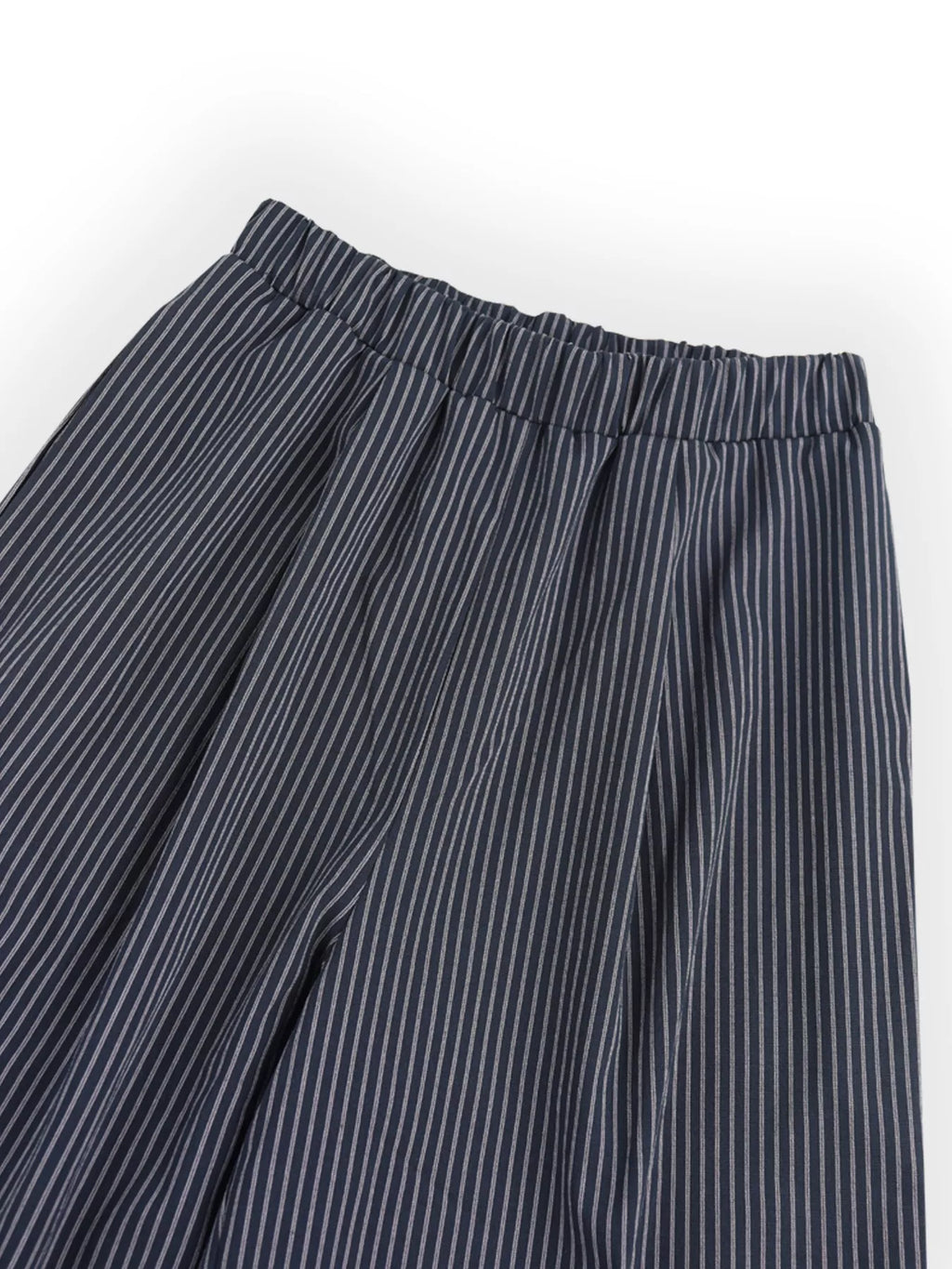 Striped Sleeveless Top and Wide-Leg Pants Set
