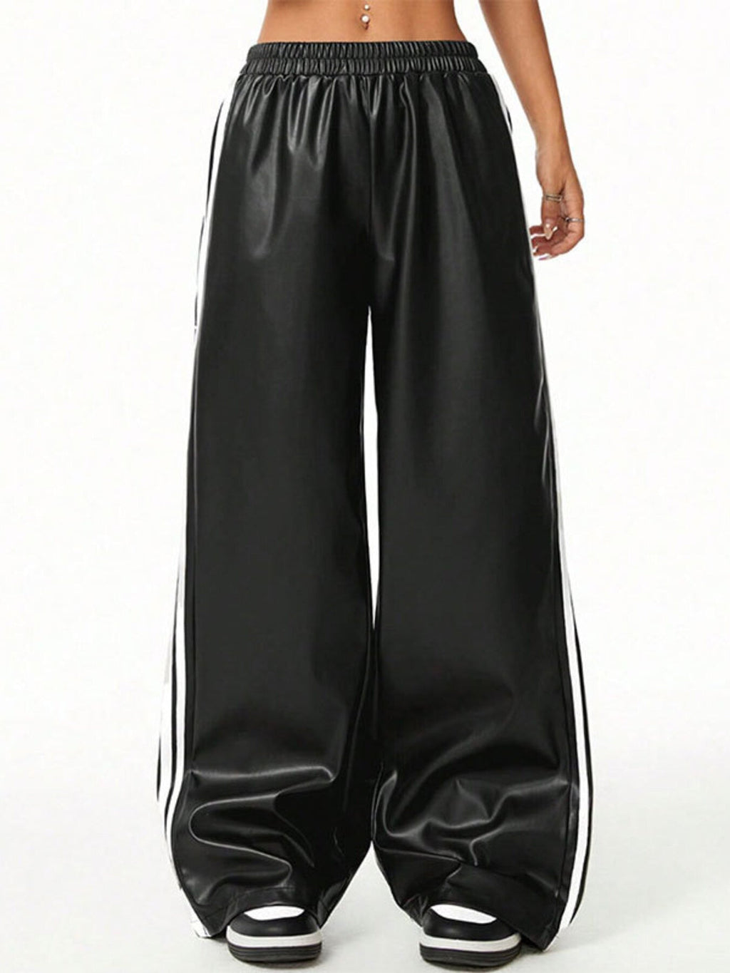 Striped Wide Leg Pants
