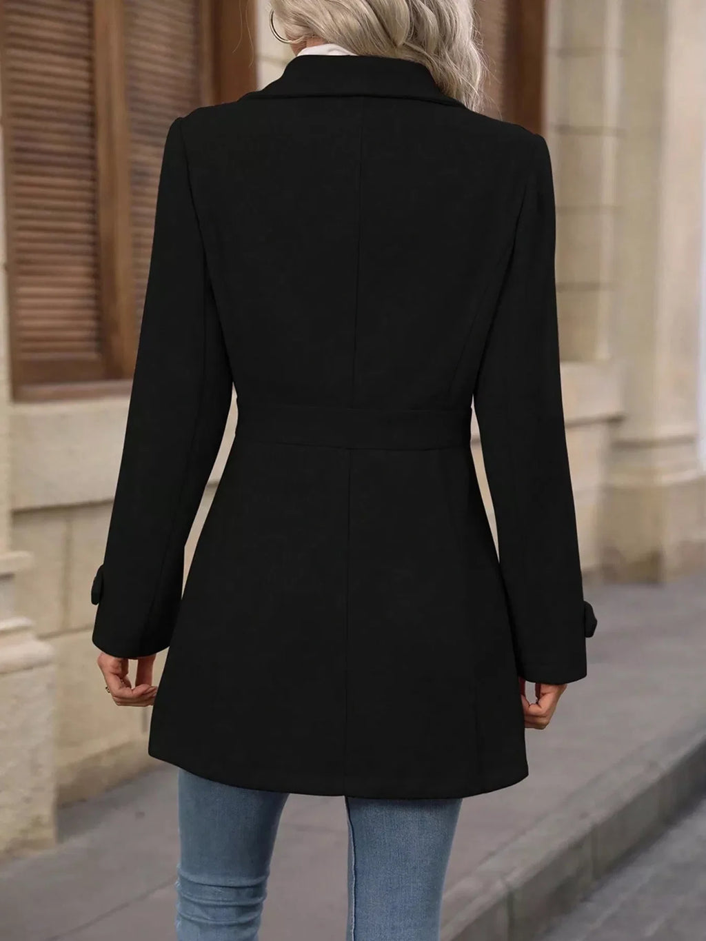 Button Up Long Sleeve Outerwear