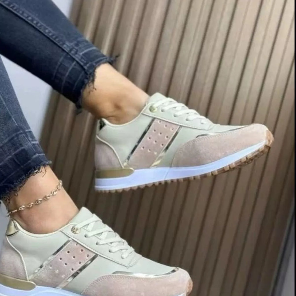 Round Toe Lace Up Athletic