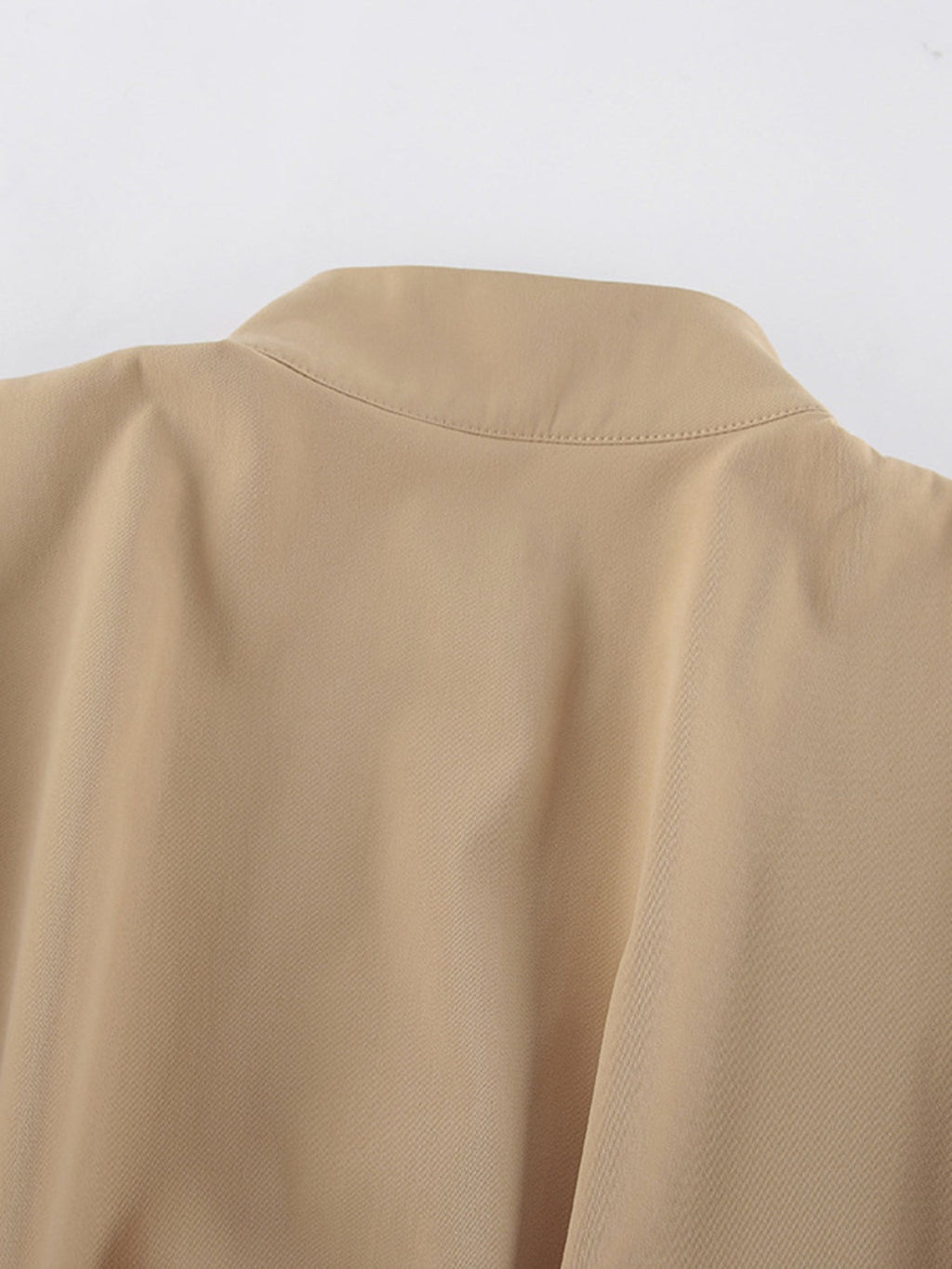 Puff Sleeve Button-Down Jacket