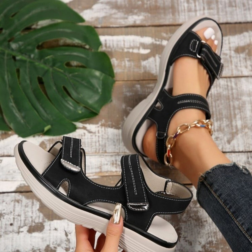 Velcro Open Toe Sandals