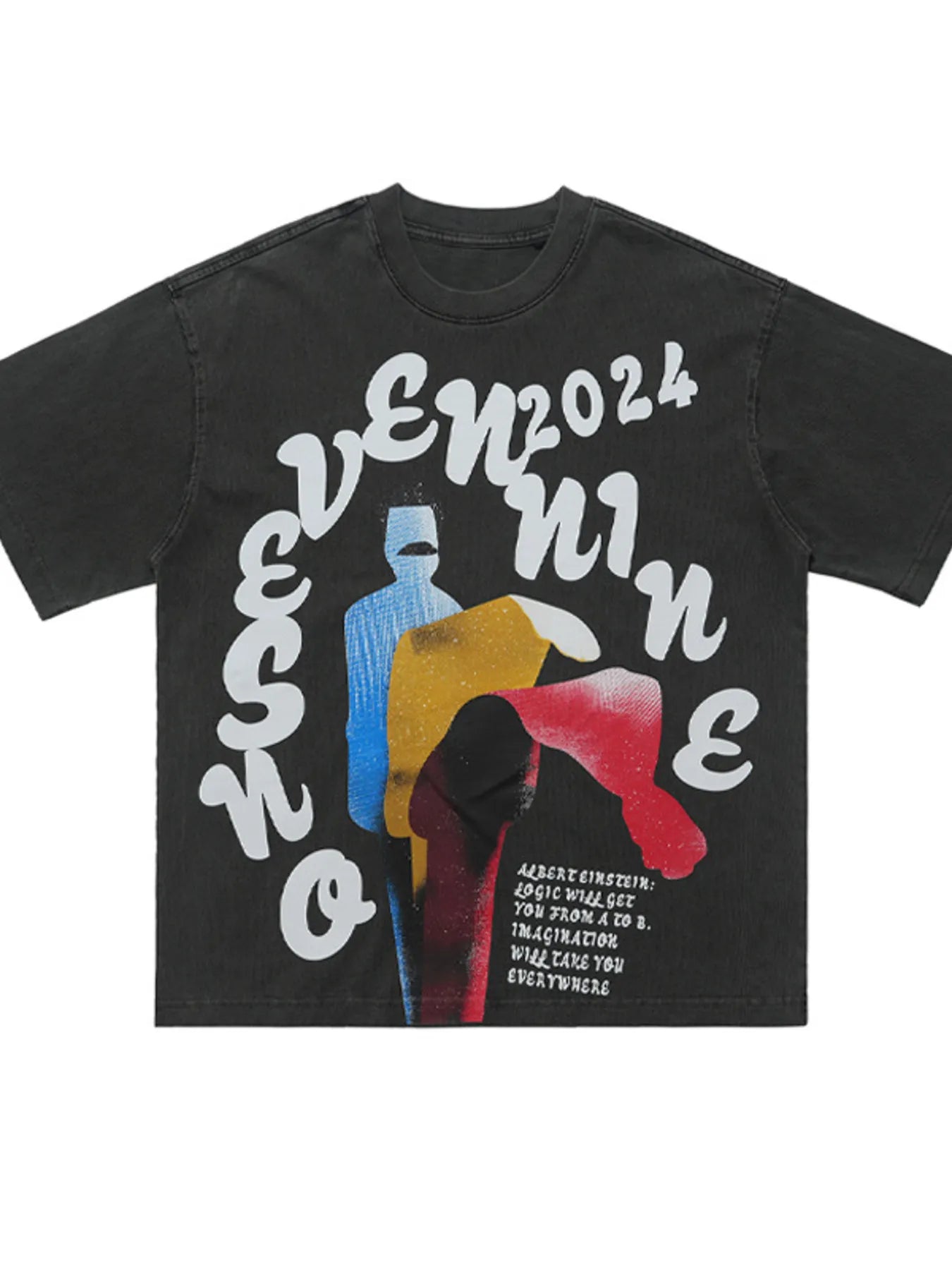 Men's Vintage Graphic Print Oversized T-Shirt