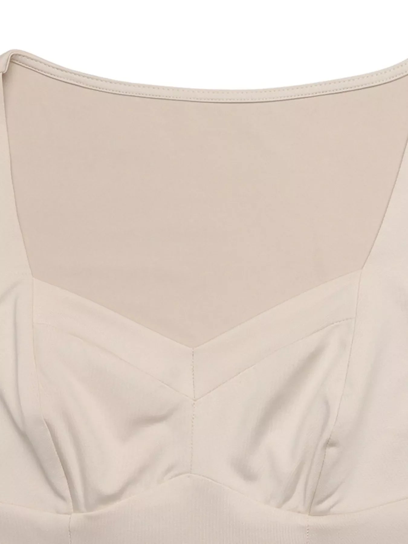 Sweetheart Neck Balloon Sleeve Bodysuit