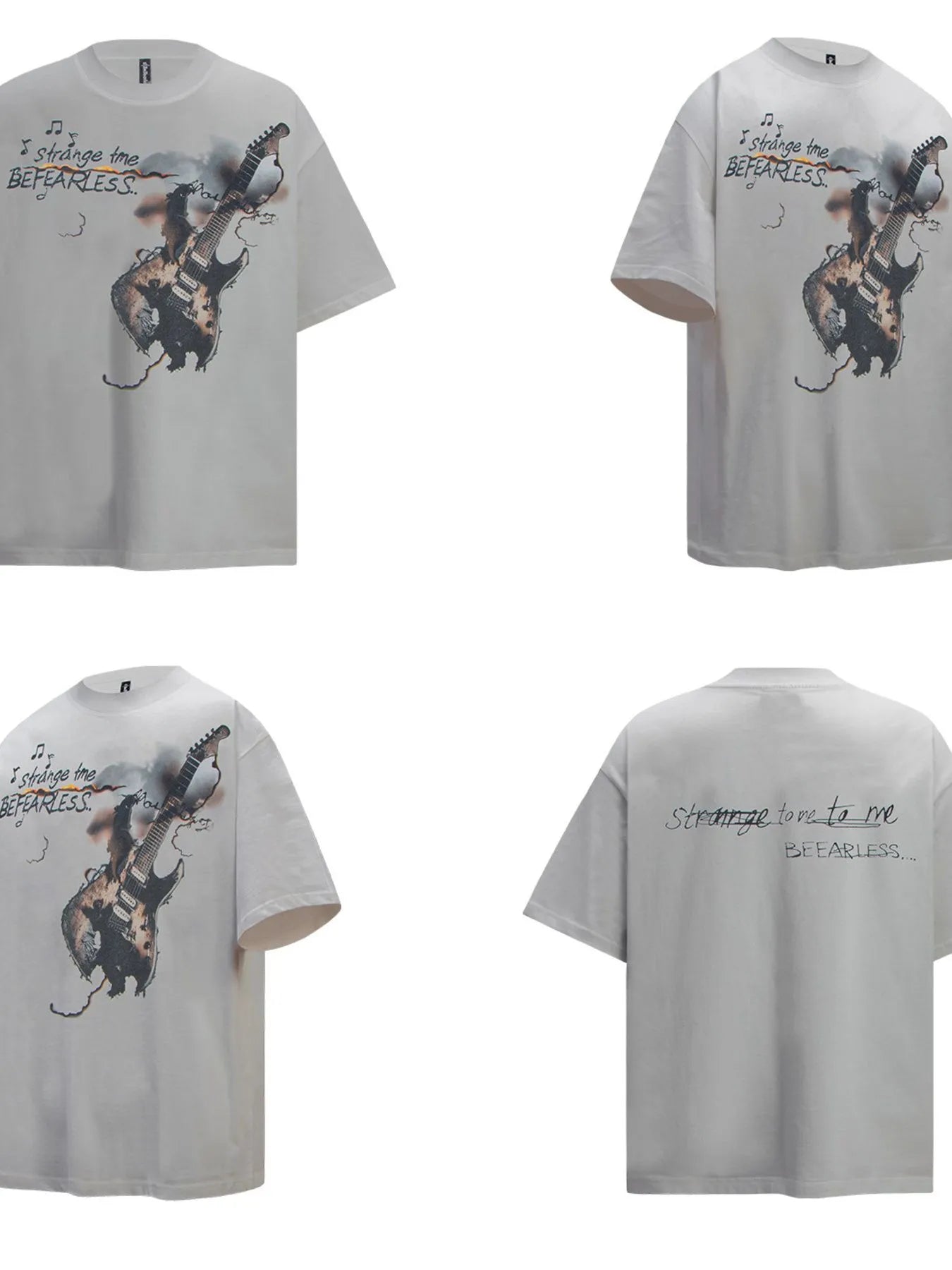 Men's Graphic Round Neck Short Sleeve T-Shirt