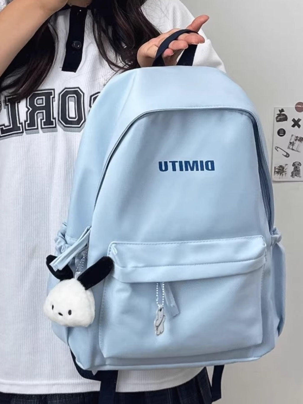 Lightweight Nylon Backpack Bag